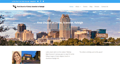 Desktop Screenshot of christianscienceraleigh.com